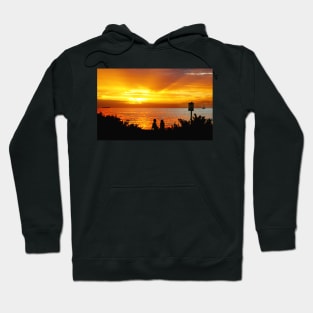 Lovers at Sunset, Elwood Beach Hoodie